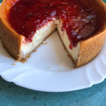El cooksnap de Cris Opreanu cuando hizo Tarta de queso estilo americana.