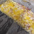 El cooksnap de Beacocinilla cuando hizo Quiche con base de avena, de brócoli y salmón (sin gluten, sin lactosa).