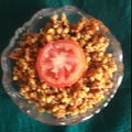 Ayesha khaan का कुकस्नैप जब उन्होंने अंकुरित मूंग की सब्जी (Ankurit Moong ki sabzi recipe in Hindi) बनाया था।