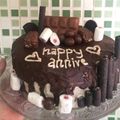 Cooksnap dari Eggy R Yuniar untuk resep Cara menghias kue tart || Choco Drip Cake