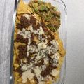 El cooksnap de Zahira Henríquez Guzmán cuando hizo Nachos caseros con carne chili y guacamole - Zahira.