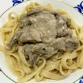 Cooksnap de Luciano quando cozinhou Filé ao molho de gorgonzola.