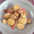 Cooksnap dari agni untuk resep Udang Tofu Saus Padang ala Mamavio