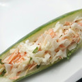 Udoka Anyanwu's cooksnap of when they made Cucumber boat.