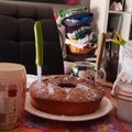 El cooksnap de Priscila cuando hizo Bizcocho de chocolate blanco.