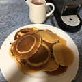 El cooksnap de Victoria Pérez González cuando hizo Tortitas americanas o pancakes.