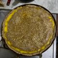 El cooksnap de Diego Jaureguy cuando hizo Tarta empanada de proteína de soja.