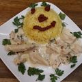Bodnár Krisztina Cooksnap-ja, amikor elkészítette a(z) Mustáros csirkemell, sáfrányos rizzsel receptet.