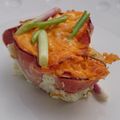 Lyii G's cooksnap of when they made Ham and egg cups.