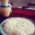El cooksnap de carla Paez cuando hizo Bizcochuelo en microondas.