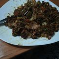 El cooksnap de Darío Oliver Sánchez cuando hizo Arroz tres delicias Chino.