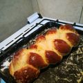 El cooksnap de Graciela Nudelman cuando hizo Trenza judía o “Jala”.
