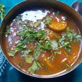 Mohan Awasthi's cooksnap of when they made दम आलू.