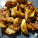 El cooksnap de Karen Zubiaurre cuando hizo Papas rústicas.