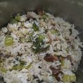 Cooksnap dari Iwie untuk resep Nasi tim sawi hijau pahit magicom
