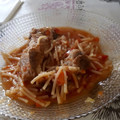 El cooksnap de Cook_and_Jud cuando hizo Fideos con costillas.
