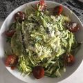 El cooksnap de pelepa cuando hizo Pasta de calabacín al pesto (crudivegano).