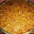 El cooksnap de Susana Ferrero cuando hizo Tarta de puerro, jamón y queso.