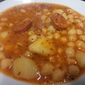 El cooksnap de Cinta H cuando hizo Garbanzos estofados.