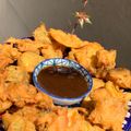 Kiran Shoaib's cooksnap of when they made Aloo pakora.