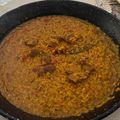 El cooksnap de Fer_Laguna_ cuando hizo Paella de secreto ibérico 🐖.