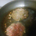 El cooksnap de Tania Sanchez cuando hizo Carne para hamburguesas.