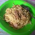 Cooksnap dari Cindy Permatasari untuk resep Spaghetti with Creamy Tomato Sausage