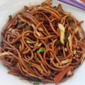 Ananya का कुकस्नैप जब उन्होंने चाइनीस नूडल्स (chinese noodles reicpe in Hindi) बनाया था।
