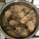 El cooksnap de Silvia cuando hizo Pollo al ajillo.