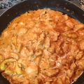 El cooksnap de Toni jimenez cuando hizo Pollo al Curry.