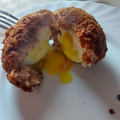 El cooksnap de luz cuando hizo Huevos escoceses.