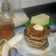 El cooksnap de Martín Massa cuando hizo Hotcake con banana y miel.