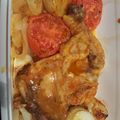 El cooksnap de CRISS cuando hizo Pollo al curry con hortalizas al horno.