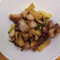 蕭尹霖 的 氣炸鍋料理-五花肉炒豆干 cooksnap