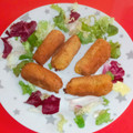 El cooksnap de César Angulo González cuando hizo Croquetas de calabaza y queso azul.