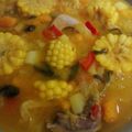 El cooksnap de Amparo&Ari cuando hizo Sopa de res guisada.