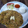 Stuti Buch's cooksnap of when they made કસૂરી મેથી- મસાલા થેપલા.