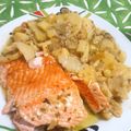 El cooksnap de IMPERIO cuando hizo Salmón imperio.