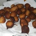El cooksnap de Yanel Aguirre cuando hizo Buñelos de banana.