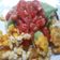 El cooksnap de Fernando Gallo cuando hizo Arroz con tomate y huevos fritos.