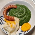 Connie Cooksnap-ja, amikor elkészítette a(z) Spenótfőzelék recept tükörtojással (Parajfőzelék) receptet.