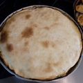 El cooksnap de Juana Arce cuando hizo Masa de tartas (tapas).