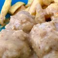 El cooksnap de David Caballero cuando hizo Albóndigas con salsa de almendras. (Thermomix).
