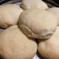 El cooksnap de Verónica Di Bona cuando hizo Pan hamburguesa / papa.