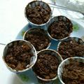 Cooksnap siti maryam semasa beliau membuat Puding Roti Coklat Mini.