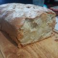 El cooksnap de Pilar Jurajuria cuando hizo Budín de manzanas.