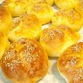 El cooksnap de Sabrina Ocampo cuando hizo Pancitos de leche con dulce de leche y otros con jamón y queso, una bomba!!.