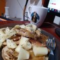 El cooksnap de Mary Garibaldi cuando hizo Panqueques saludables de avena.