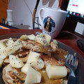 El cooksnap de Mary Garibaldi cuando hizo Panqueques saludables de avena.