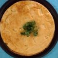 El cooksnap de Ana Maria Sánchez cuando hizo Soufflé de coliflor.